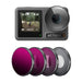 4 in 1 Nd16 Nd32 Nd64 Cpl Lens Filter for Dji Action 3