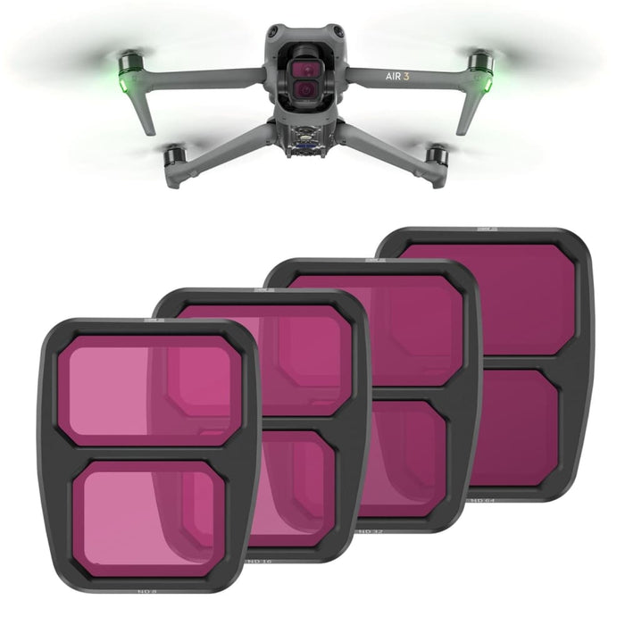 4 in 1 Nd8/16/32/64 Lens Filter for Dji Air 3 Drone