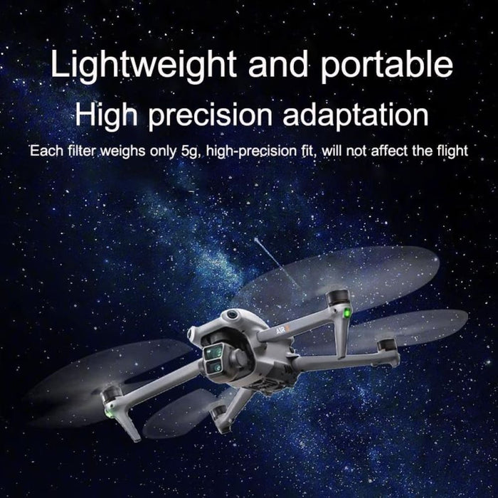 4 in 1 Nd8/16/32/64 Lens Filter for Dji Air 3 Drone