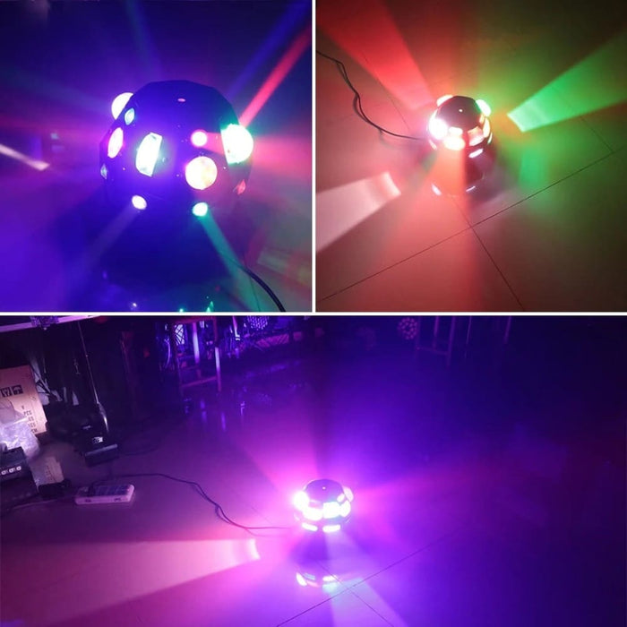 4 In 1 Dmx Rgbwy Led Moving Head Beam Point Rainbow Green
