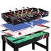 4ft 4 - in - 1 Soccer Table Tennis Ice Hockey Pool Game