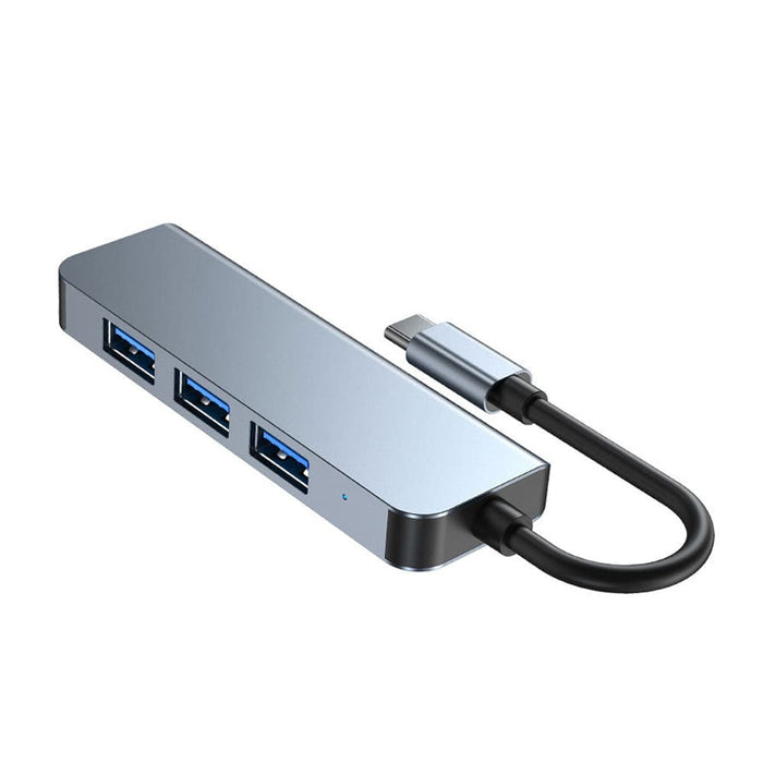 Vibe Geeks 4 in 1 Type-c Laptop Adapter to 4k Hdmi Docking