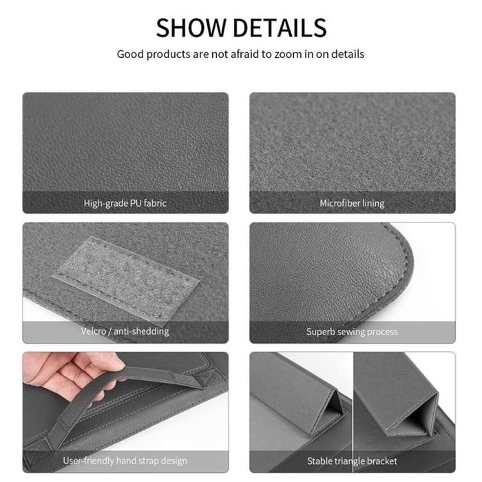 4 In 1 Universal Waterproof Pu Leather Laptop Liner Bag