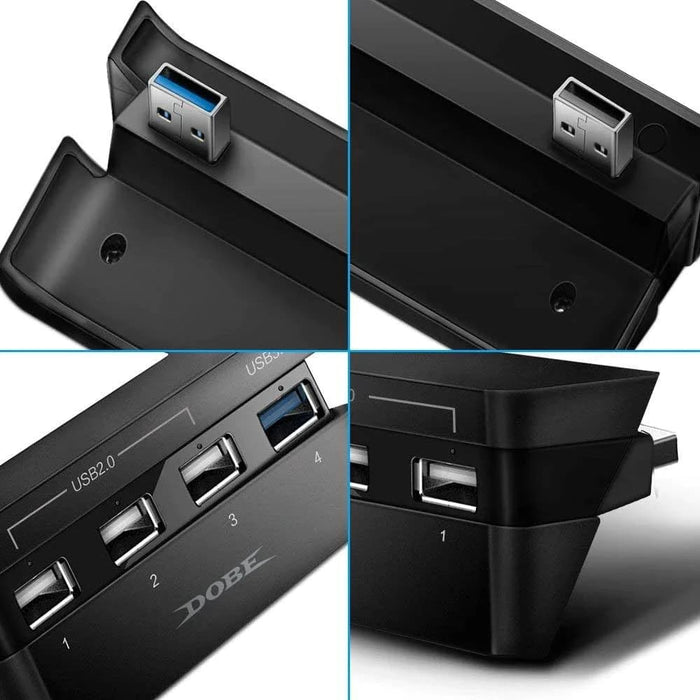 4 in 1 Usb Hub for Ps4 Slim Console