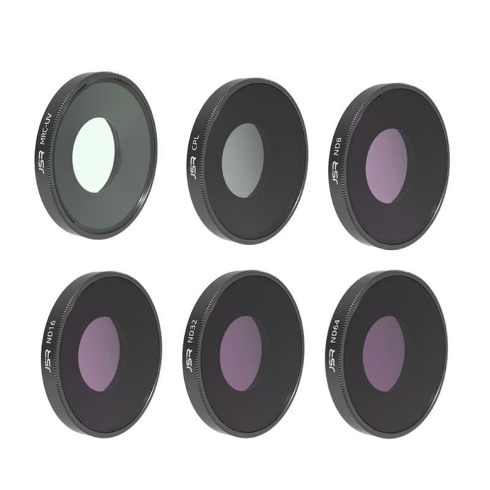 4 in 1 Uv Cpl Nd8 Nd16 Nd32 Nd64 Lens Filter for Dji Action