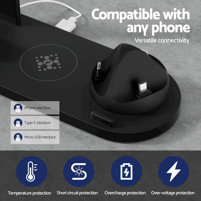 4 In 1 Wireless Charger Multi-function Station For Phone