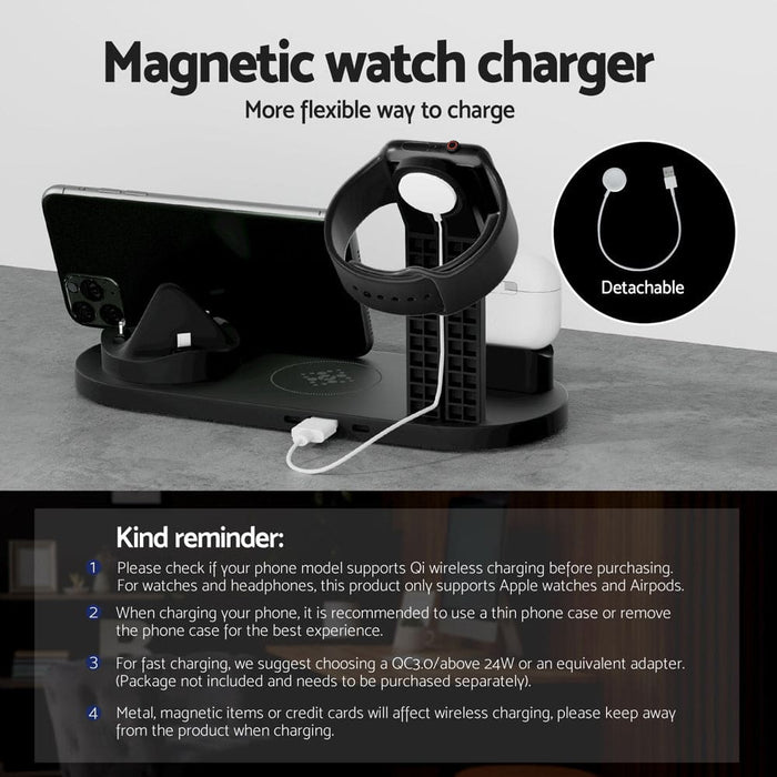 4 In 1 Wireless Charger Multi-function Station For Phone