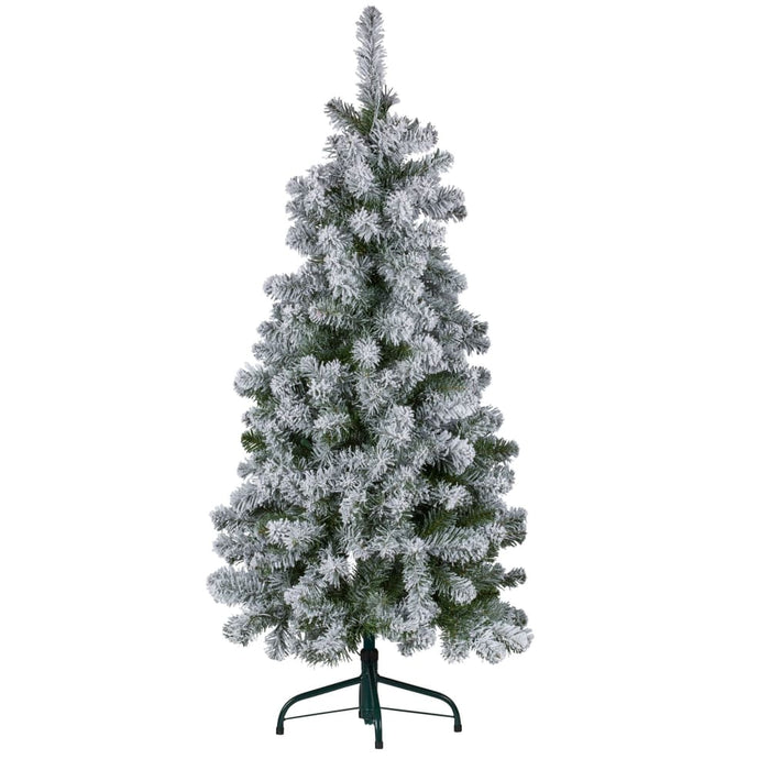 4.5fft - (137cm) Snowy Slimline Christmas Tree With Lights
