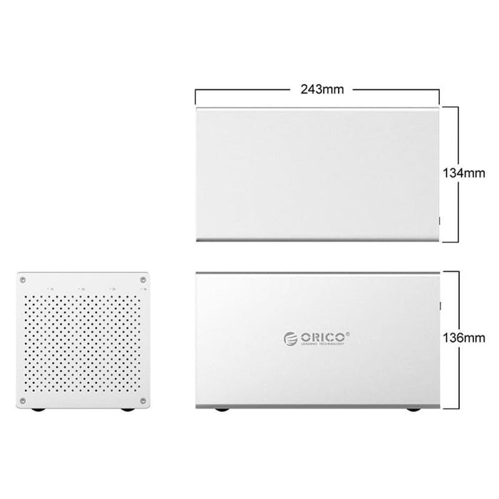 4 Bay Usb 3.0 Hdd/ssd Enclosure 40tb Capacity