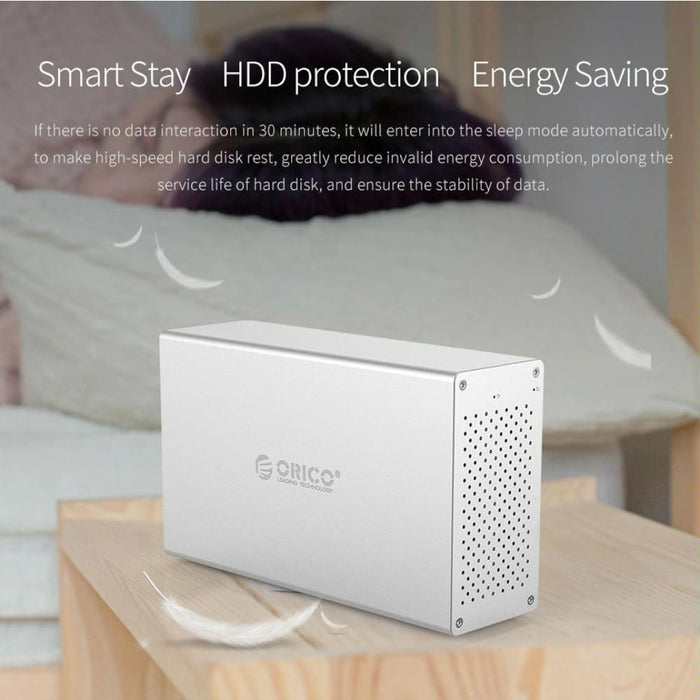 4 Bay Usb 3.0 Hdd/ssd Enclosure With Raid 40tb Max