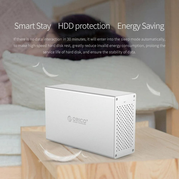 4 Bay Usb c 3.5 Hdd/ssd Enclosure 40tb Max