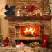 4-blade Aluminum Heat Powered Fireplace Stove Fan