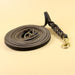 4.7m Braided Leather Dog Leash