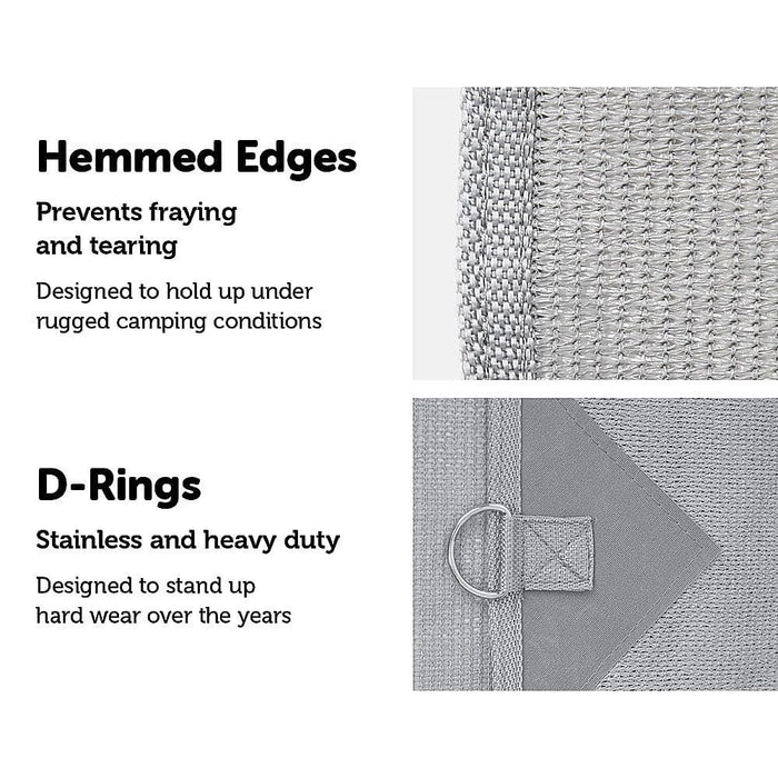 4.9m Caravan Privacy Screen Side Sunscreen Sun Shade