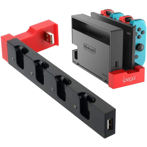 4 In1 Charger Station Stand for Nintendo Switch Joy-con