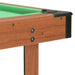 4 Feet Billiard Table 122x61x76 Cm Brown Kokan