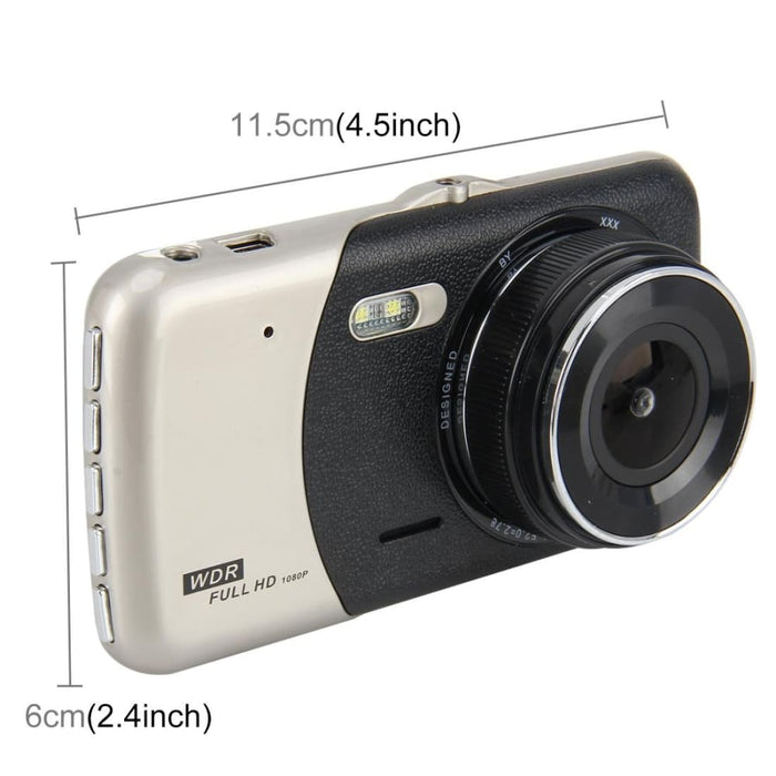 4 Inch Hd Video Recording Display Car Recorder