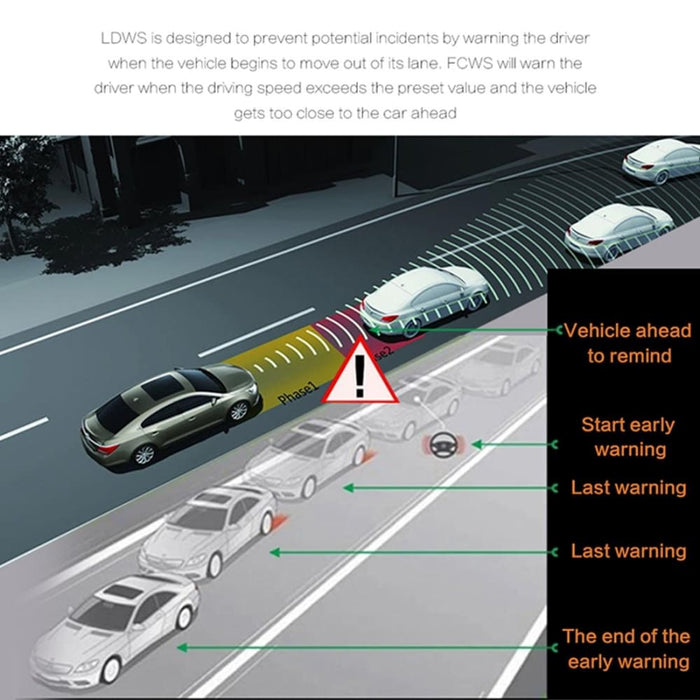 4 Inch Hd Video Recording Display Car Recorder