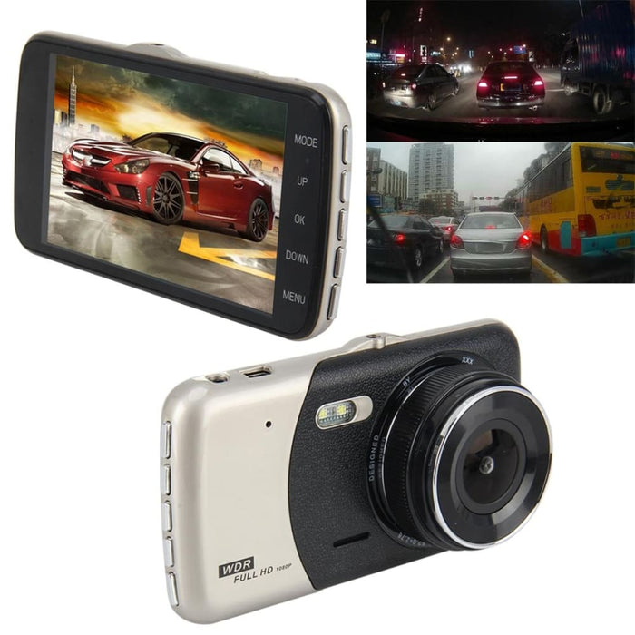 4 Inch Hd Video Recording Display Car Recorder
