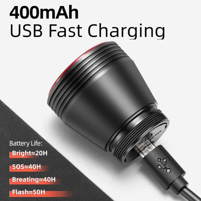 4 Modes Usb Charging 400mah Q5 Brake Sensing Light
