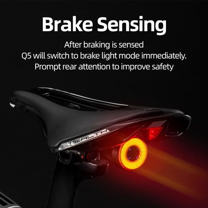 4 Modes Usb Charging 400mah Q5 Brake Sensing Light