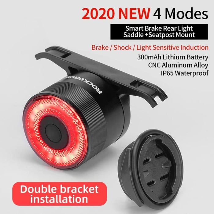 4 Modes Usb Charging 400mah Q5 Brake Sensing Light