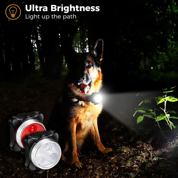 4 Modes Waterproof Safety Clip-on Light for Night Walking