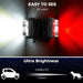 4 Modes Waterproof Safety Clip-on Light for Night Walking