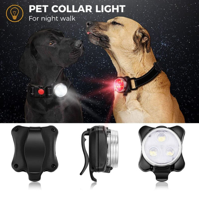 4 Modes Waterproof Safety Clip-on Light for Night Walking