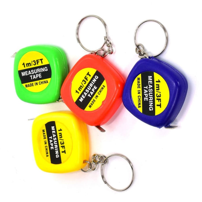 4 Pcs Portable Easy To Retract Square Small Tape Measure