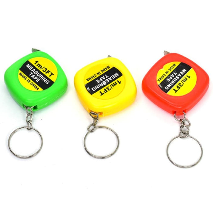 4 Pcs Portable Easy To Retract Square Small Tape Measure