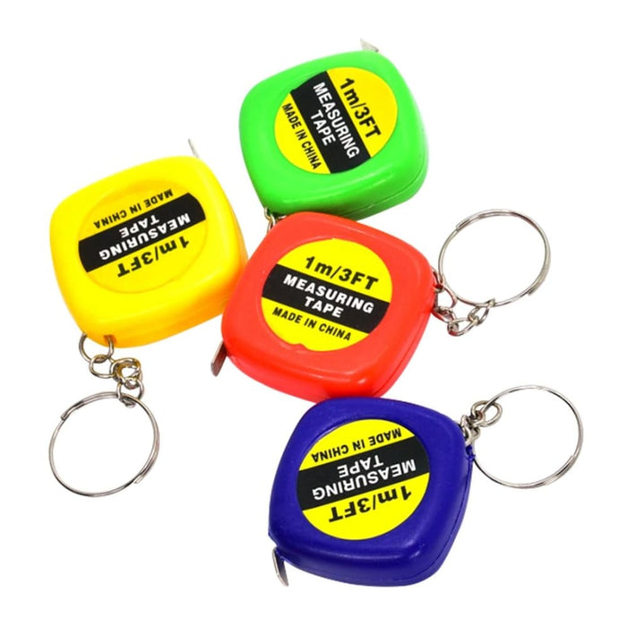 4 Pcs Portable Easy To Retract Square Small Tape Measure