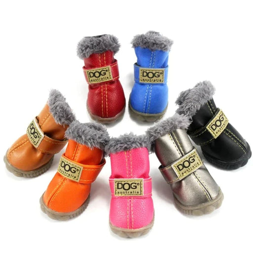 4 Piece Anit Slip Winter Dog Boots