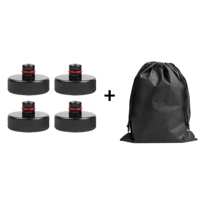 4 Piece Car Jack Pad Adapter Set With Storage Case