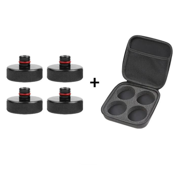 4 Piece Car Jack Pad Adapter Set With Storage Case