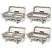 4 Piece Chafing Dish Set Stainless Steel Pbptb