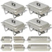 4 Piece Chafing Dish Set Stainless Steel Pbptb