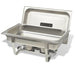 4 Piece Chafing Dish Set Stainless Steel Pbptb