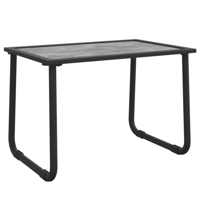 4 Piece Garden Lounge Set with Cushions Anthracite Steel