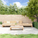 4 Piece Garden Lounge Set with Cushions Solid Wood Tonloti