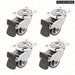 4 Piece Heavy Duty Swivel Casters With Brake For Furniture