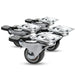 4 Piece Heavy Duty Swivel Casters With Brake For Furniture
