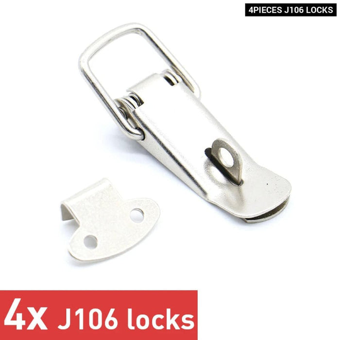 4 Piece Spring Loaded Cabinet Locks For Sliding Doors