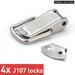 4 Piece Spring Loaded Cabinet Locks For Sliding Doors