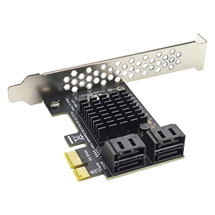 4 Port Sata Iii Pcie Expansion Card 6gbps 3.0 To Pci - e 1x