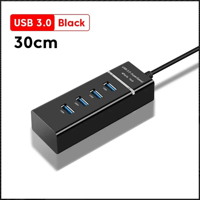 4 Port Usb Hub For High Speed Pc Connectivity