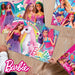 4 - puzzle Set Barbie Maxifloor 192 Pieces 35 x 1.5 25 Cm