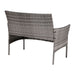 4 Seater Outdoor Sofa Set Wicker Setting Table Chair