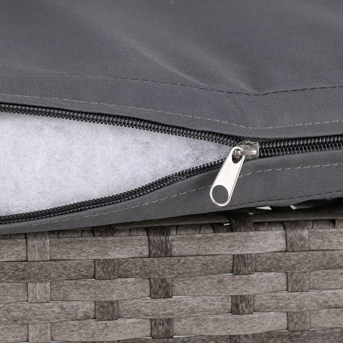 4 Seater Outdoor Sofa Set Wicker Setting Table Chair