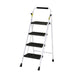 4 Step Ladder Multi-purpose Folding Steel Light Weight